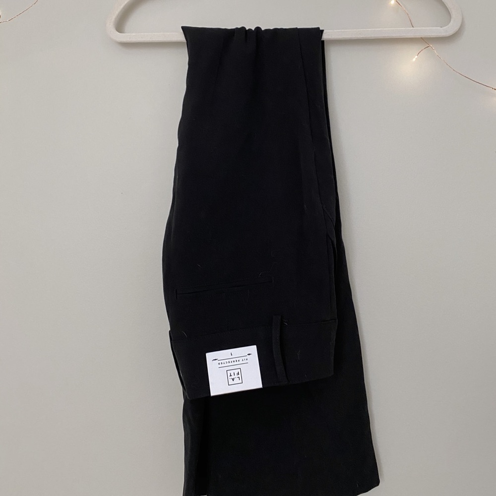 Joe B “L.A. Fit Semi-Flare” Black Pants